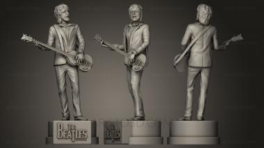 Statues of famous people (STKC_0090) 3D model for CNC machine